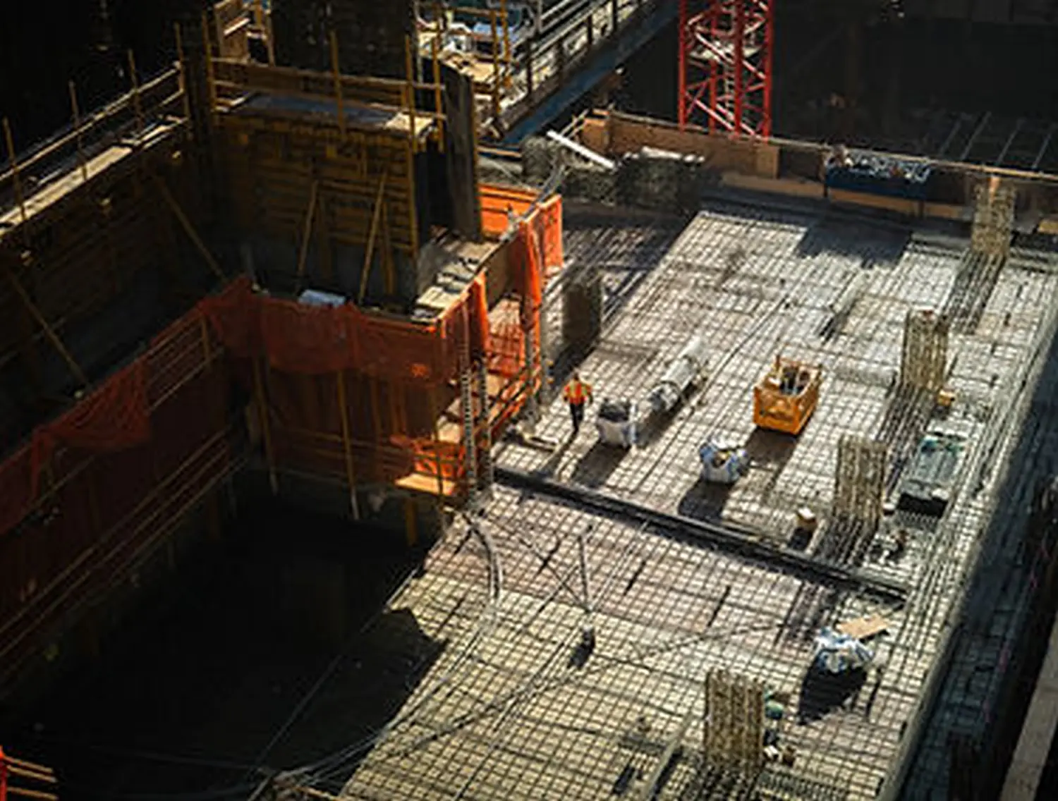 Baustelle der IPE GmbH