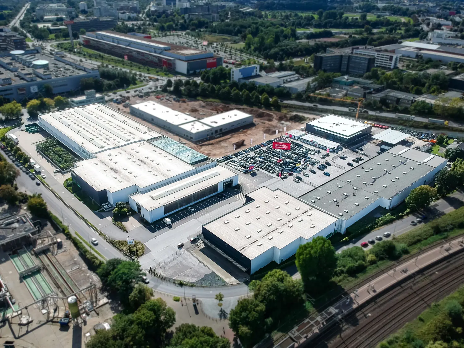 Baustelle der IPE GmbH