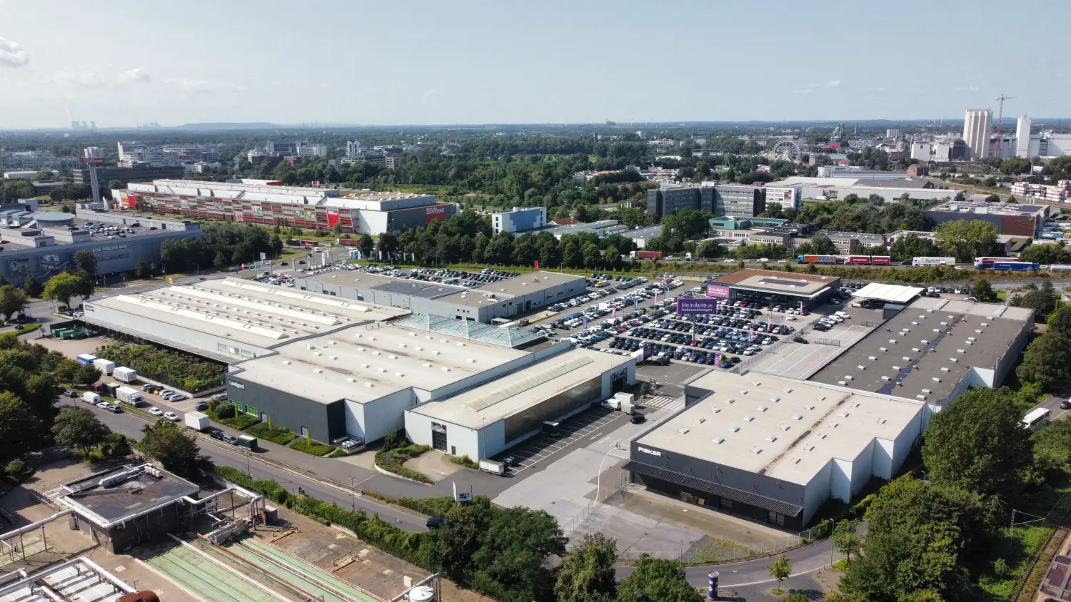 Baustelle Hammer Businesspark der IPE GmbH